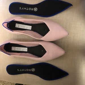 Like New Petal Pink Rothy's Size 10 No Box